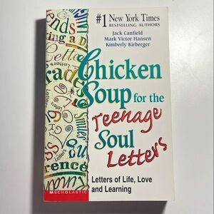 Scholastic Chicken Soup for the Teenage Soul Letters - White, Teal, Red